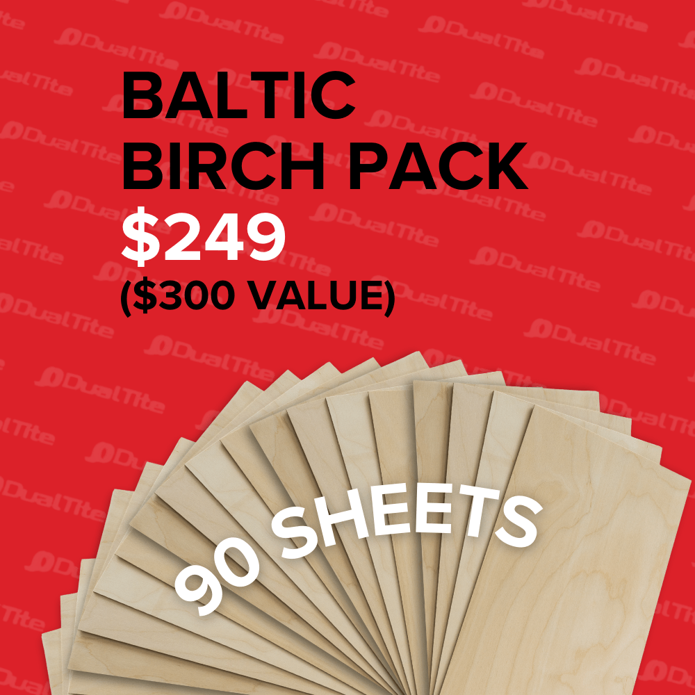 1/8" Baltic Birch 90 Pack -